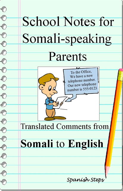 Spanish Steps - School Notes for Somali-speaking Parents